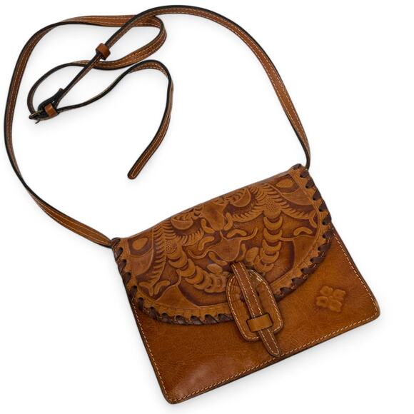 Patricia Nash Handbags - The Patricia Nash Lanza Crossbody Bag Tooling embossed leather Purse